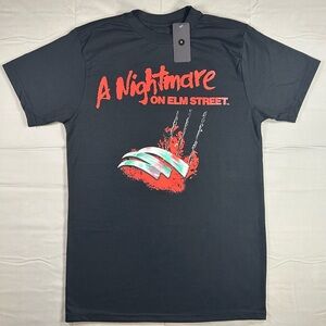 A Nightmare on Elm Street “Don’t Fall Asleep” Black Graphic Tee